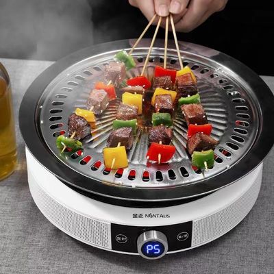 Индукционный кухарь 3500W Черное золото Керамическая стеклянная плитка Одиночный горелка для приготовления пищи