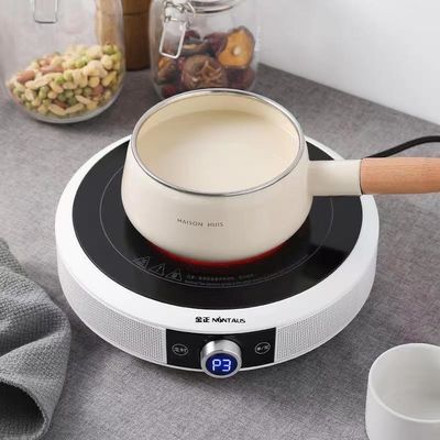 Индукционный кухарь 3500W Черное золото Керамическая стеклянная плитка Одиночный горелка для приготовления пищи