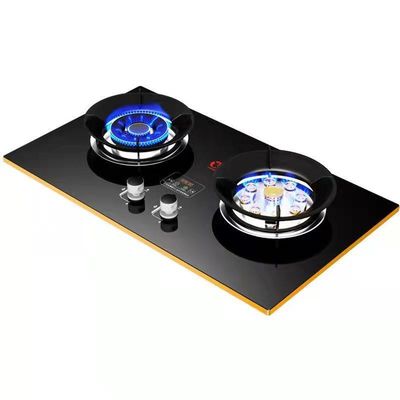 SS-панель 2 Печь с газовым горелкой с перегибаемым горелкой Slim 2 горелка защитный чехол для кухонной техники