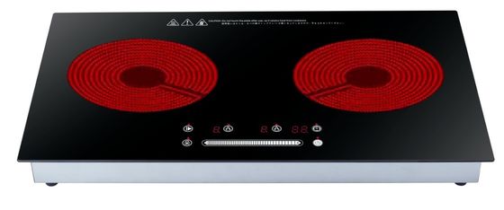 2 горелки Газовая печь и электрическая двойная печь Индукционная плитка для кухонного приготовления