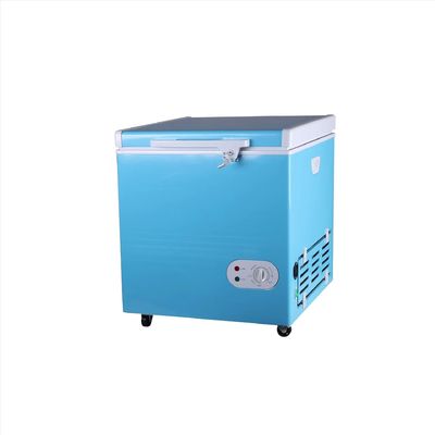 Мощность 90L 12v 220v ac dc морозильник мини холодильник для автомобиля черпать солнечный сундук холодильник