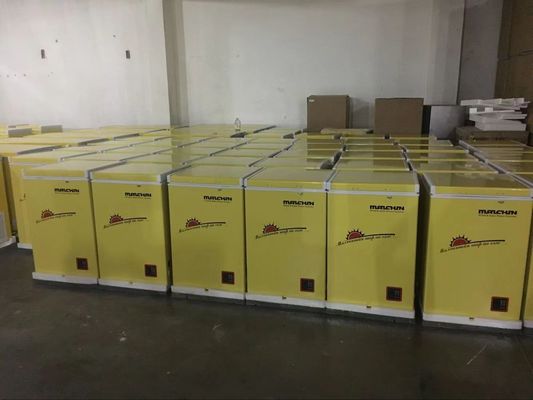 Мощность 90L 12v 220v ac dc морозильник мини холодильник для автомобиля черпать солнечный сундук холодильник