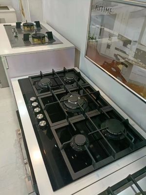 Газовая плита с автоматическим зажиганием 5 горелки для приготовления пищи на коммерческих кухнях