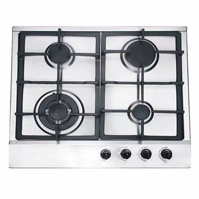 Столовая газовая печь для кухонных приборов с 4 горелками и керамической/стеклянной поверхностью
