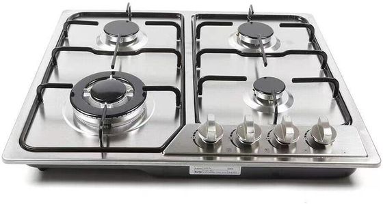 Столовая газовая печь для кухонных приборов с 4 горелками и керамической/стеклянной поверхностью