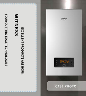 Частная форма 24KW настенный газовый котел для отопления дома Tankless мгновенный газовый водонагреватель