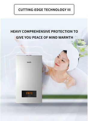 Частная форма 24KW настенный газовый котел для отопления дома Tankless мгновенный газовый водонагреватель