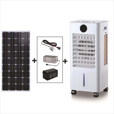Частная форма Dc12v солнечная энергия испарительный воздушный охладитель дистанционное управление солнечная вода